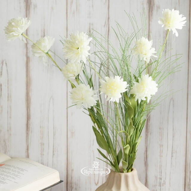 Искусственный букет Георгины White Swan 60 см Kaemingk
