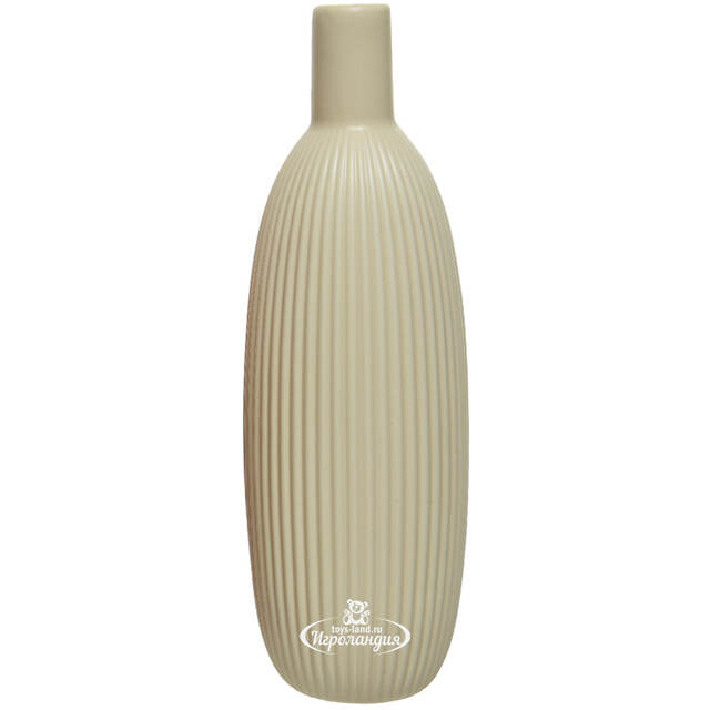 Фарфоровая ваза для цветов Кослада 26 см слоновая кость Kaemingk