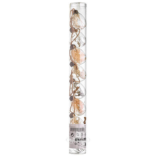 Пасхальные подвески Яйца - Dried Flower 5 см, 8 шт Kaemingk