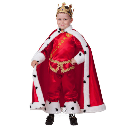 Карнавальный костюм Король Сказочный, рост 104 см Батик