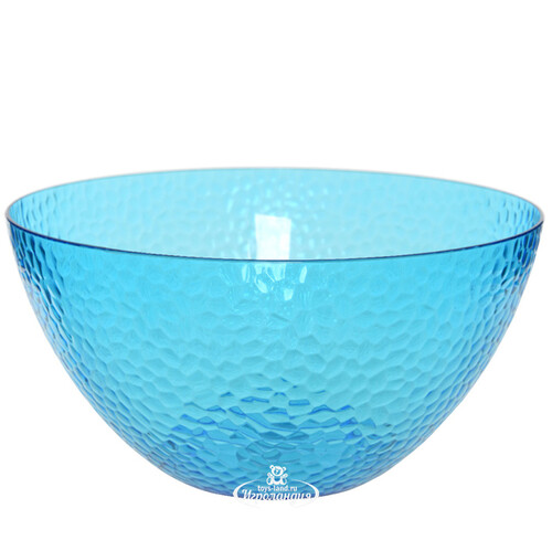 Пластиковый салатник Портофино 14*9 см голубой Kaemingk