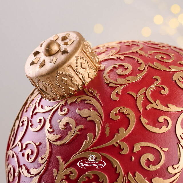 Светящаяся композиция Шар - Olde Christmas Town 23 см, музыка, движение EDG (ЭДГ)