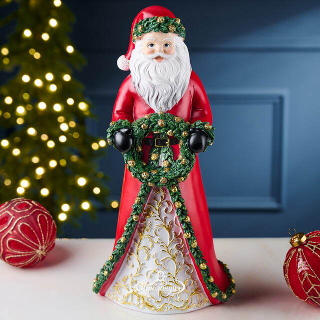 Декоративная фигурка Дед Мороз - Winter Season 39 см EDG