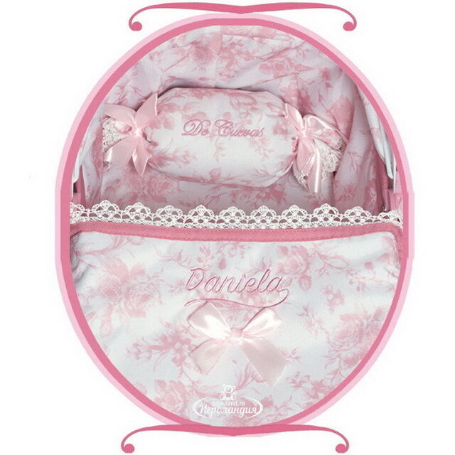 Коляска для куклы Даниэла с сумочкой и зонтиком 81 см Decuevas Toys