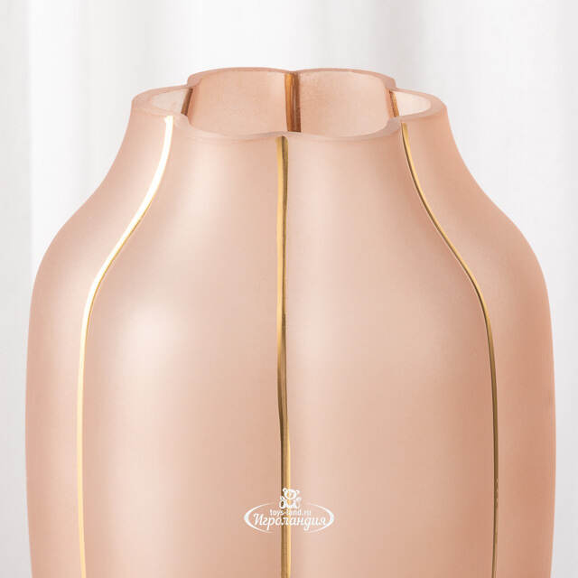 Стеклянная ваза для цветов Bledington 30 см Kaemingk