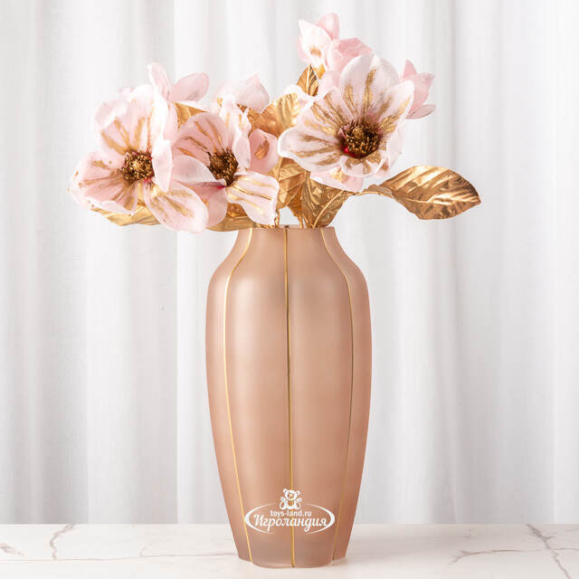 Стеклянная ваза для цветов Bledington 30 см Kaemingk