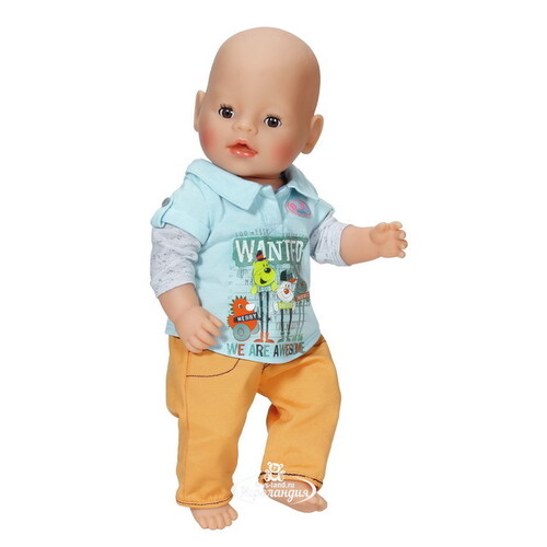 Набор одежды для куклы Baby Born 43 см: Поло и брюки, 2 предмета Zapf Creation
