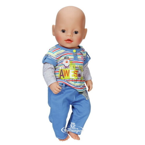 Набор одежды для куклы Baby Born 43 см: Лонгслив и брюки, 2 предмета Zapf Creation