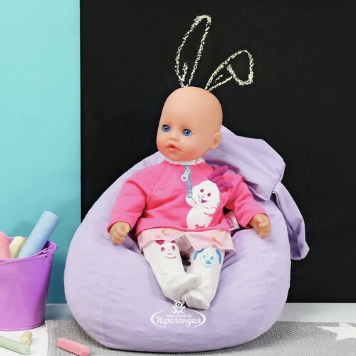Набор одежды для куклы Baby Born 32 см: Розовый комбинезон Zapf Creation