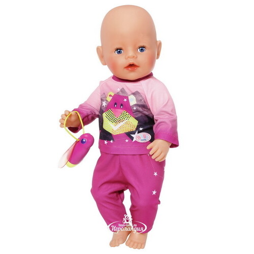 Набор одежды для куклы Baby Born 43 см: Fun Night Light, с ночником Zapf Creation