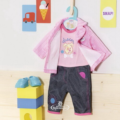 Набор одежды для куклы Baby Born 36 см: Детский сад, 3 предмета Zapf Creation