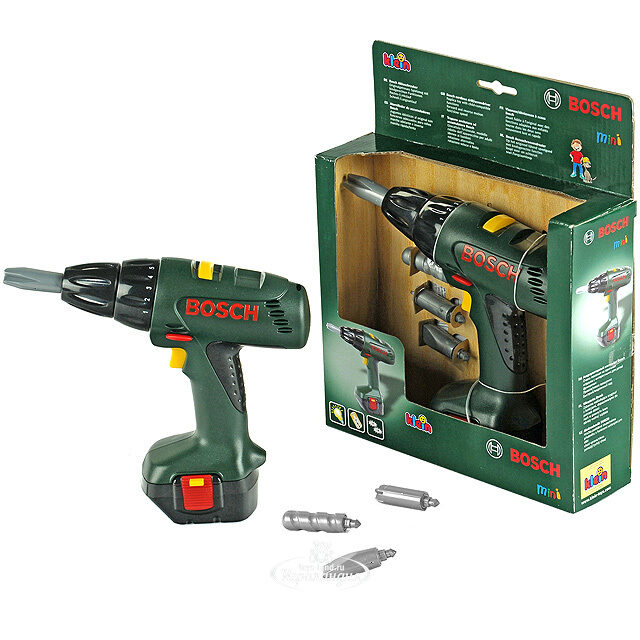 Игрушка "Шуруповерт аккумуляторный Bosch", уцененный Klein