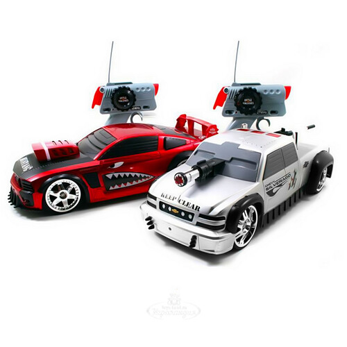 Радиоуправляемые машины "Mustang and Camaro" на р/у Jada Toys