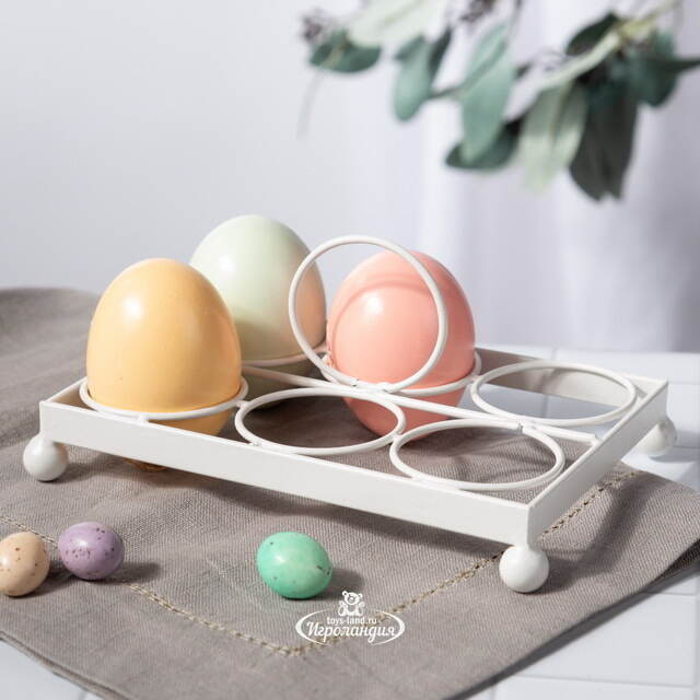 Пасхальная подставка для яиц Августин 16 см, для 6 штук Kaemingk (Кейминг)