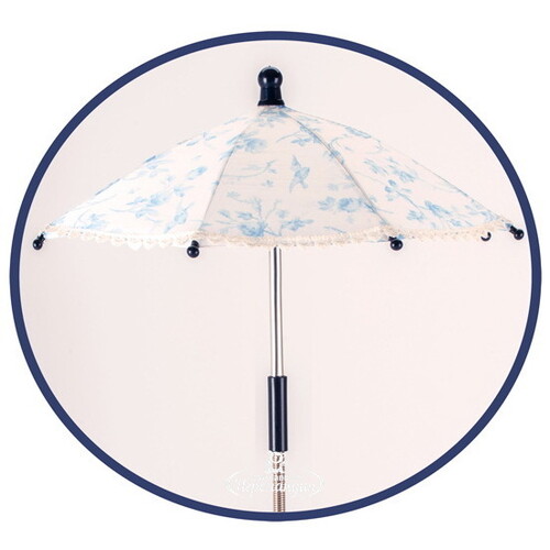Коляска для куклы с сумкой и зонтиком Романтик 60 см, уцененный Decuevas Toys