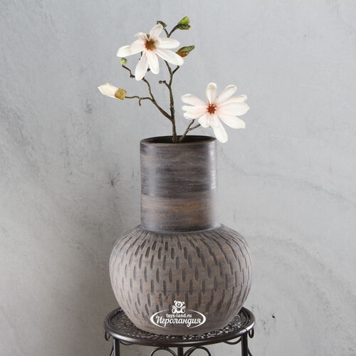 Керамическая ваза Салвадор 30 см Kaemingk