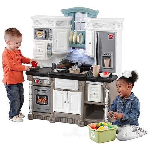 Детская кухня Мечта 2 - 112*89*38 см 38 предметов Step2