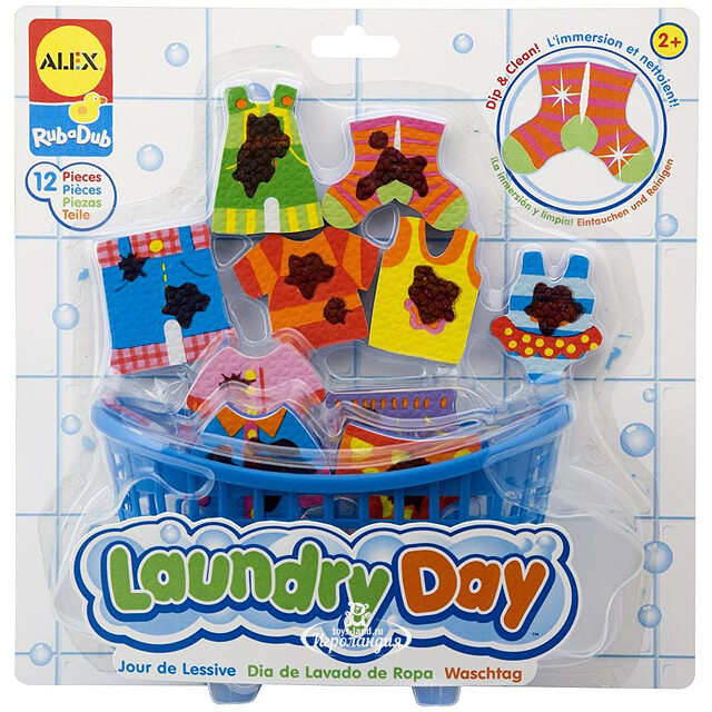 Игрушка для ванной Постирай бельё Alex (Алекс)