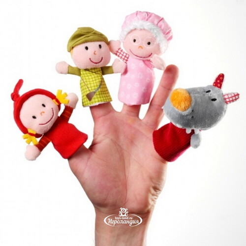 Кукольный театр пальчиковый Красная шапочка Lilliputiens
