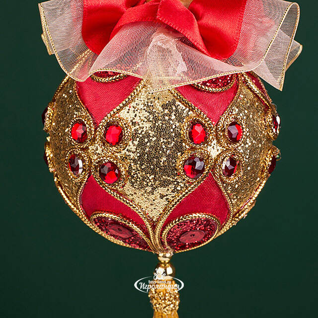 Елочная игрушка Кот Персиваль 23 см, подвеска Christmas Deluxe