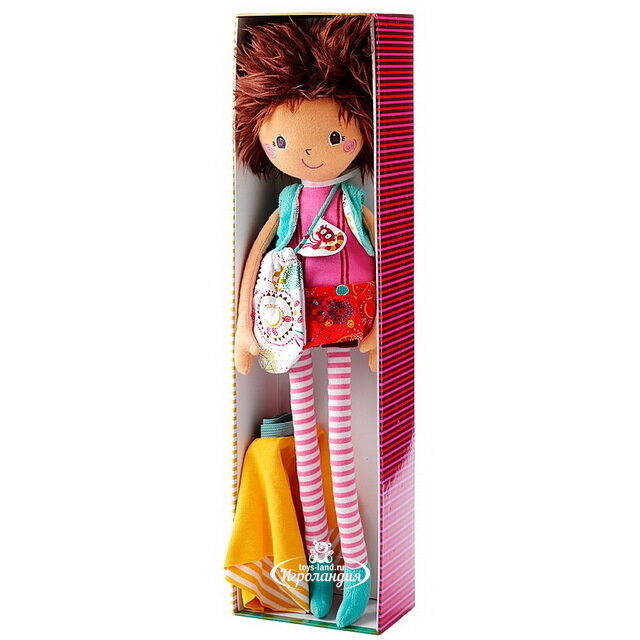 Мягкая кукла Мона в подарочной коробке 51 см Lilliputiens