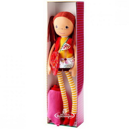 Мягкая кукла Ольга в подарочной коробке 51 см Lilliputiens