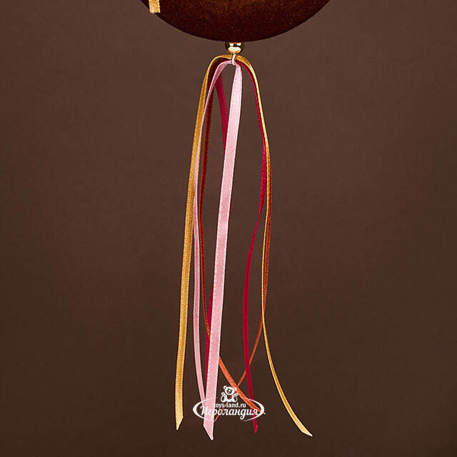 Елочная игрушка Кот Микаэль в шапочке 18 см, подвеска Christmas Deluxe