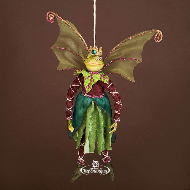 Елочная игрушка Лягушка - Fata Magica 30 см, подвеска Christmas Deluxe