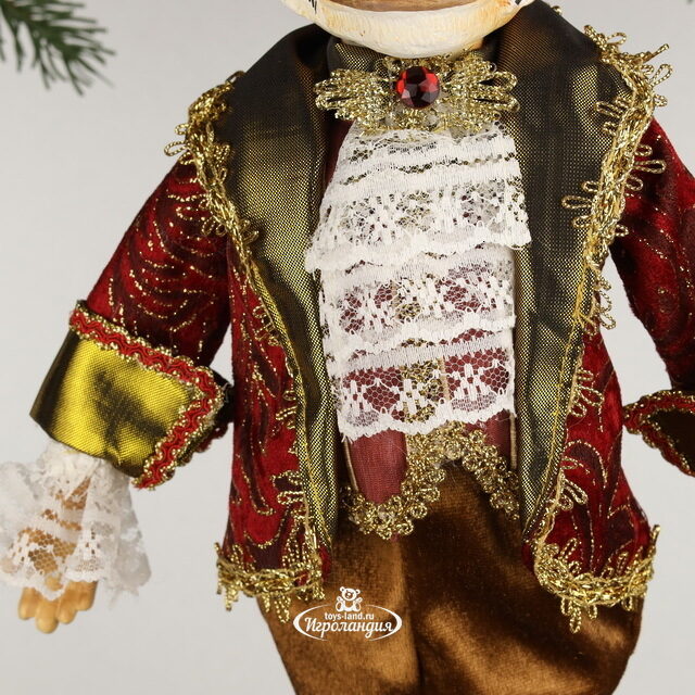 Елочная игрушка Тигр - Cerimonia Festiva 38 см, подвеска Christmas Deluxe