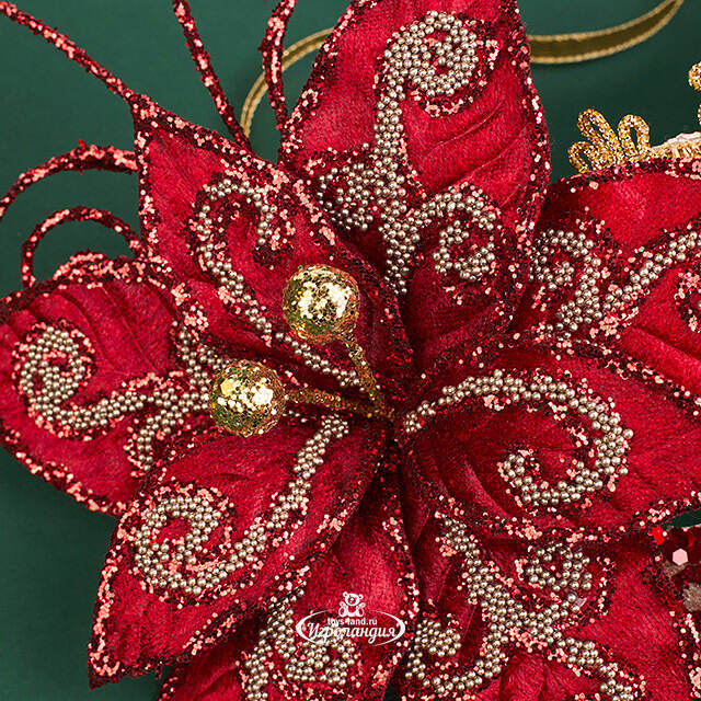 Карнавальная маска Lusso Doriane 20 см Christmas Deluxe
