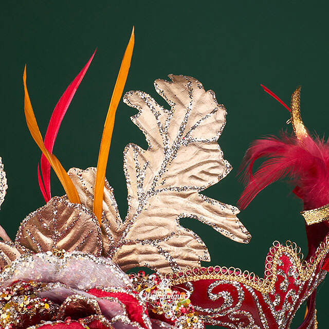 Елочное украшение Fiori Mascherati 38 см Christmas Deluxe