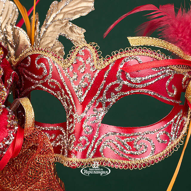 Елочное украшение Fiori Mascherati 38 см Christmas Deluxe