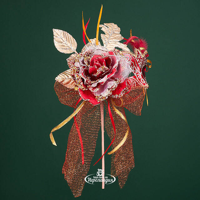 Елочное украшение Fiori Mascherati 38 см Christmas Deluxe