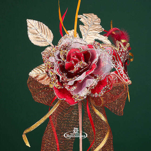 Елочное украшение Fiori Mascherati 38 см Christmas Deluxe