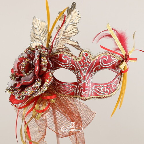 Венецианская маска Fiori Mascherati 38 см Christmas Deluxe
