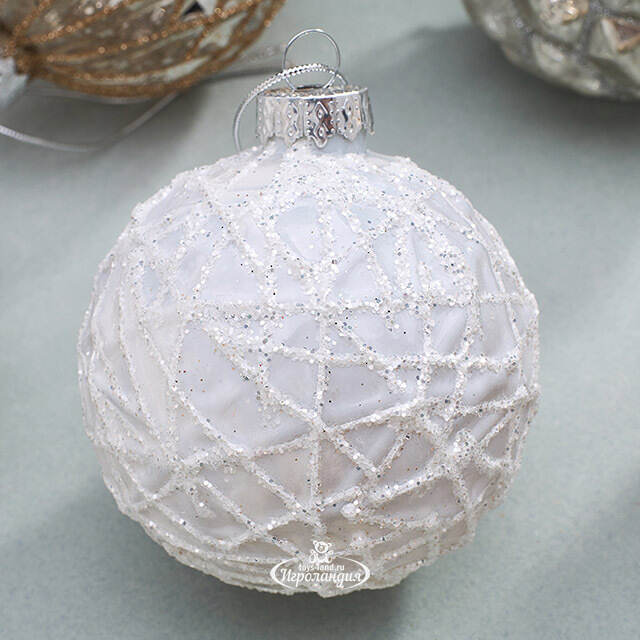 Набор стеклянных шаров Embarcadero 8 см, 12 шт Christmas Deluxe