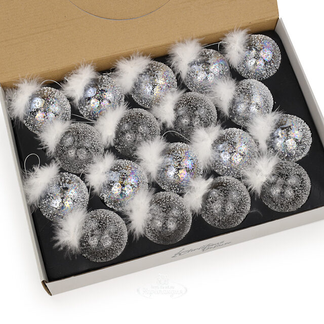 Набор стеклянных шаров Boulevard 7 см, 18 шт Christmas Deluxe