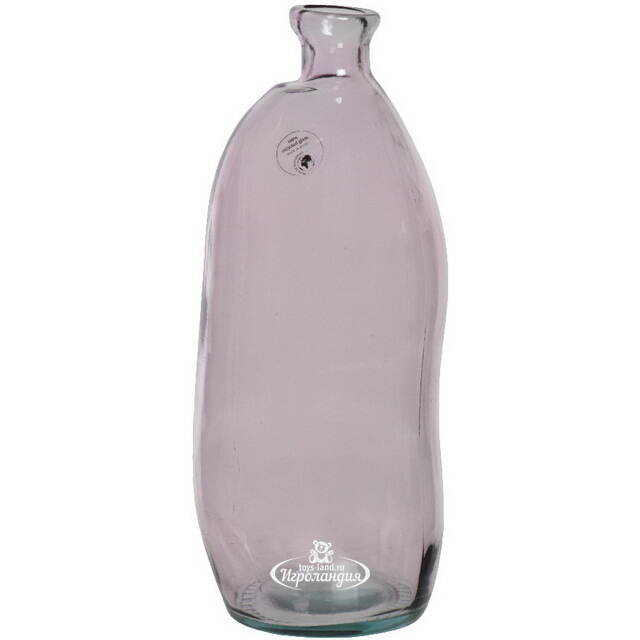 Стеклянная ваза-бутылка Eiter Rose 35 см Kaemingk