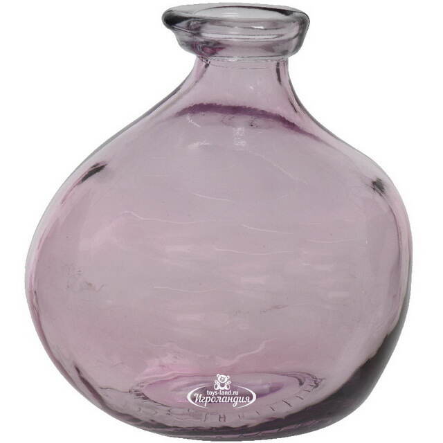 Стеклянная ваза-бутылка Eiter Rose 18 см Kaemingk