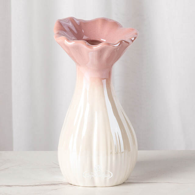 Фарфоровая ваза Агата 15 см Kaemingk