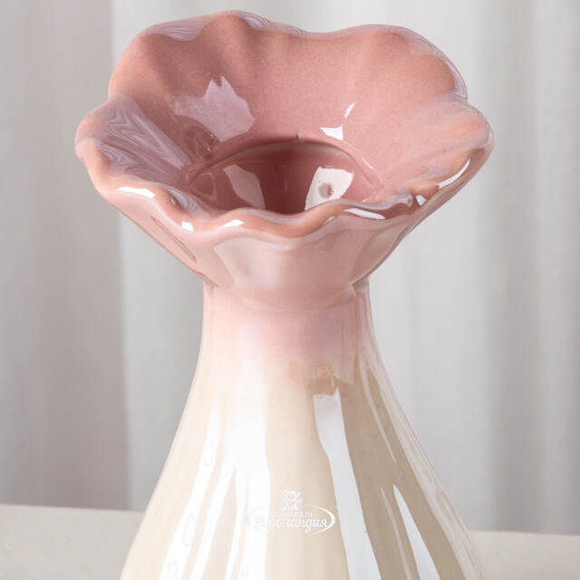 Фарфоровая ваза Агата 15 см Kaemingk