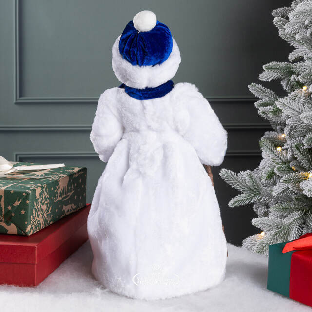 Фигура под елку Снеговик Затейник 40 см Christmas Deluxe