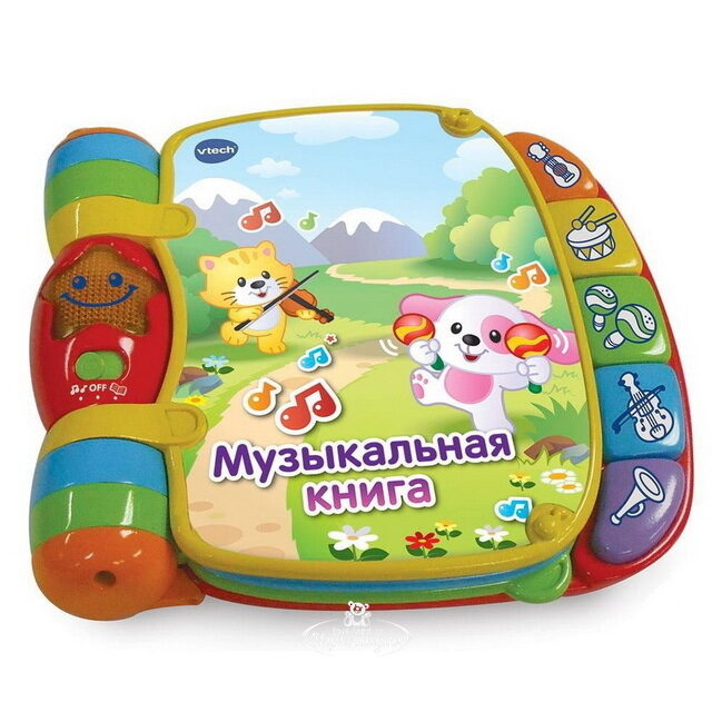 Развивающая Музыкальная книга со светом и звуком Vtech