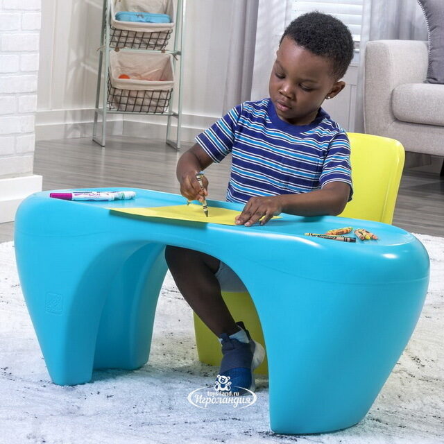 Детский стол со стульями Краски лета Step2