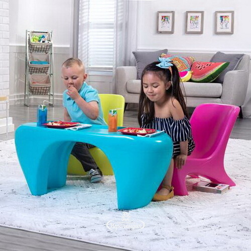Детский стол со стульями Краски лета Step2