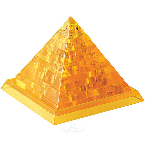 Головоломка 3D Пирамида, 8 см, 38 эл. Crystal Puzzle