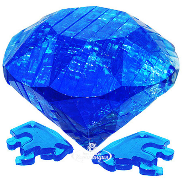 Головоломка 3D Сапфир, 8 см, 41 эл. Crystal Puzzle