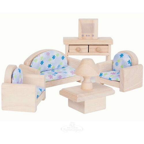 Мебель для кукол Классик - Гостиная, дерево Plan Toys