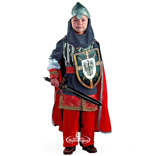 Карнавальный костюм Витязь, рост 122 см Батик