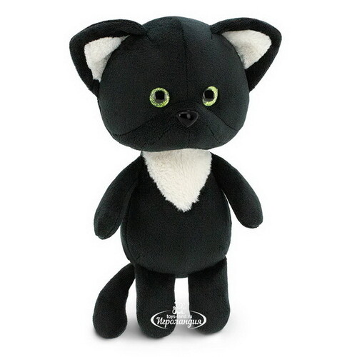 Мягкая игрушка Котёнок чёрный 20 см коллекция Mini Twini Orange Toys